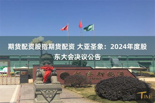期货配资股指期货配资 大亚圣象：2024年度股东大会决议公告