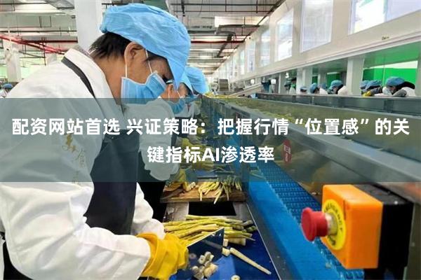 配资网站首选 兴证策略：把握行情“位置感”的关键指标AI渗透率